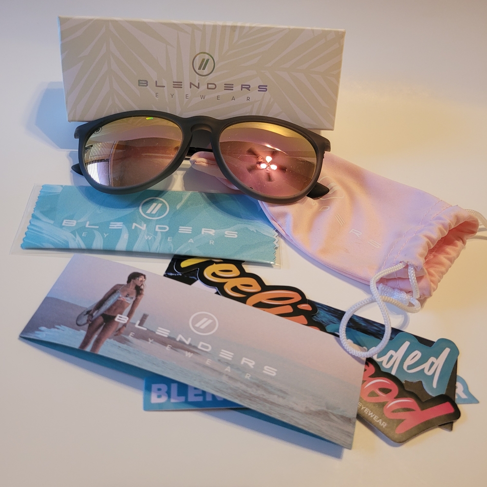 Blenders Eyewear North Park Lemonade Fog Polarized Sunglasses